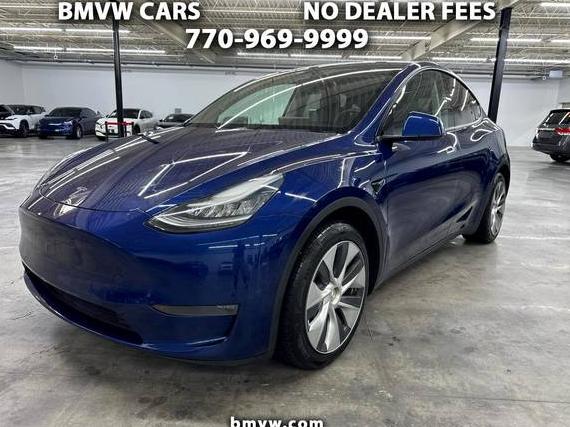 TESLA MODEL Y 2020 5YJYGDEE7LF044027 image
